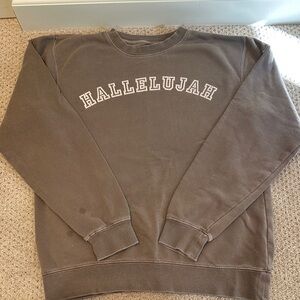 Brown Hallelujah Sweatshirt